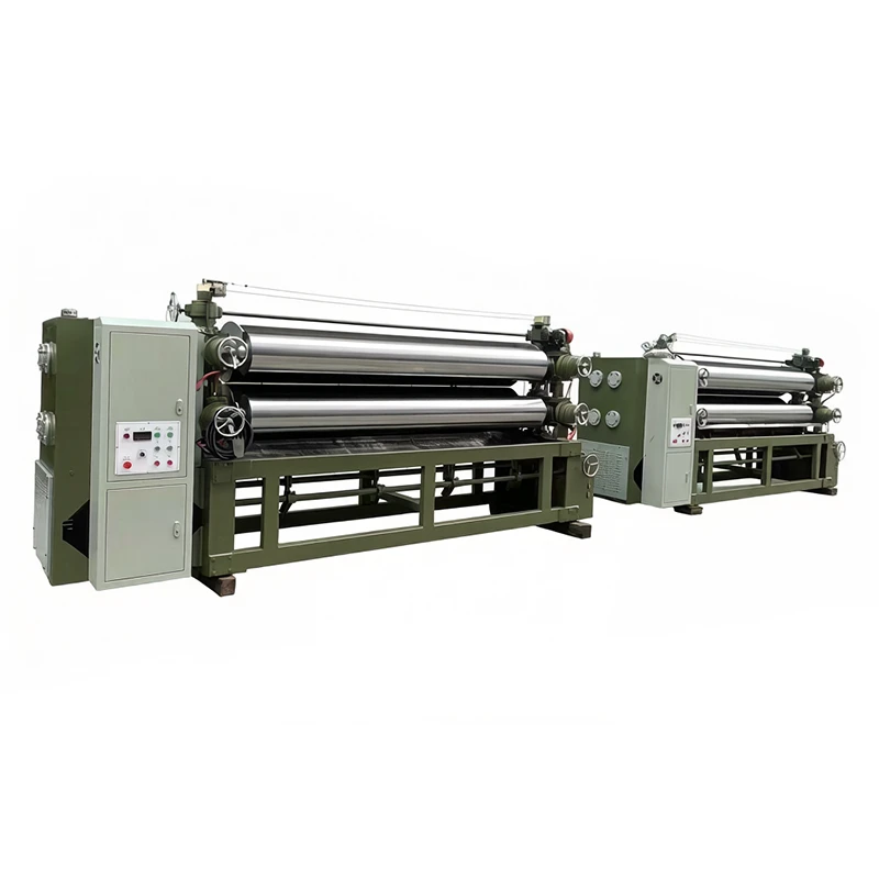 Pneumatic Double Side Gluing Machine
